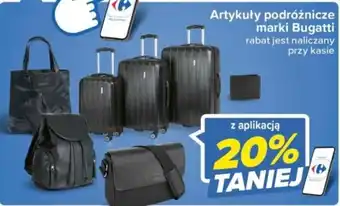 Carrefour Artykuły podróżnicze marki Bugatti oferta