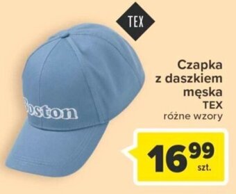 Carrefour Czapka z daszkiem męska TEX oferta