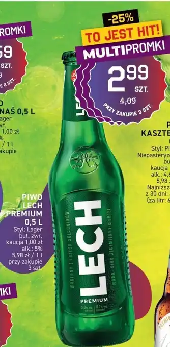 Duży Ben PIWO LECH PREMIUM 0,5 L oferta
