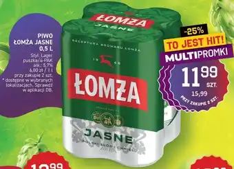 PIWO ŁOMŻA JASNE 0,5l