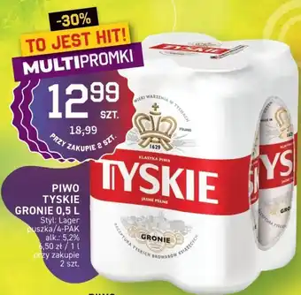 Duży Ben PIWO TYSKIE GRONIE 0,5 L oferta