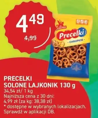 Duży Ben PRECELKI SOLONE LAJKONIK 130 g oferta