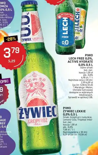Duży Ben Żywiec Piwo Lekkie 0,0% 0,5l oferta