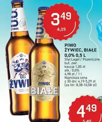 Duży Ben Żywiec Piwo białe 0,0% 0,5l oferta