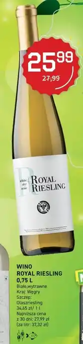 Duży Ben ROYAL RIESLING Wino 0,75l oferta