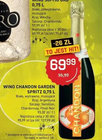 Duży Ben CHANDON GARDEN WINO SPRITZ 0,75 L oferta