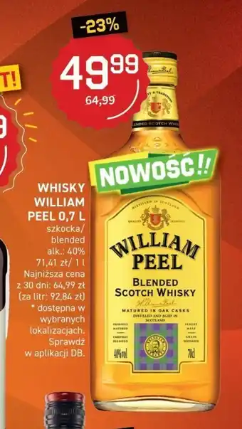 Duży Ben WILLIAM PEEL WHISKY 0,7 L oferta