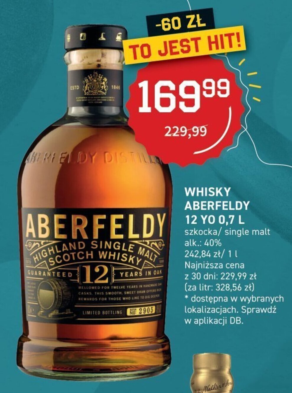 Duży Ben ABERFELDY Whisky 12 YO 0,7 L oferta