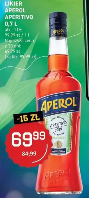 APEROL APERITIVO LIKIER 0,7l
