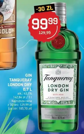 TANQUERAY LONDON DRY GIN 0,7l