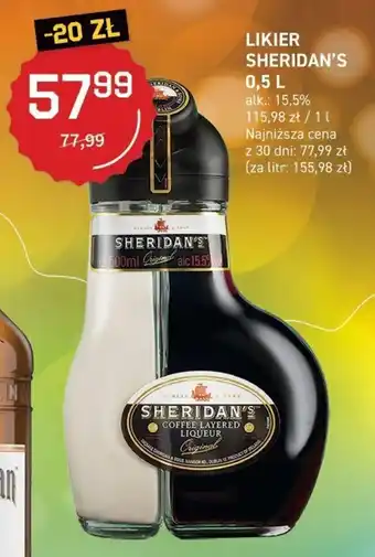 SHERIDAN'S LIKIER 0,5 L
