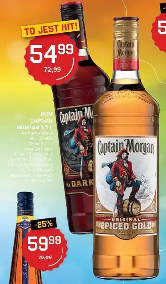 CAPTAIN MORGAN RUM 0,7 L