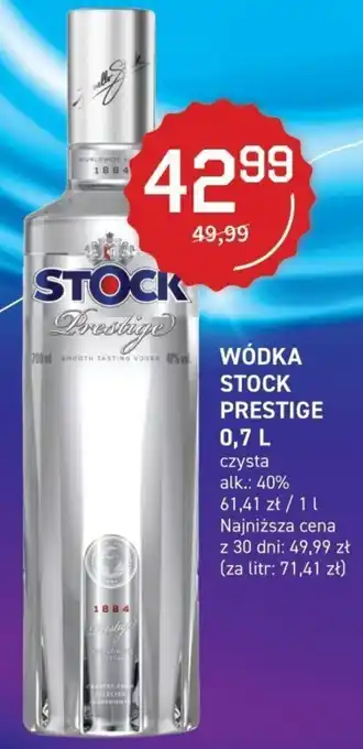 Duży Ben STOCK PRESTIGE WÓDKA 0,7l oferta