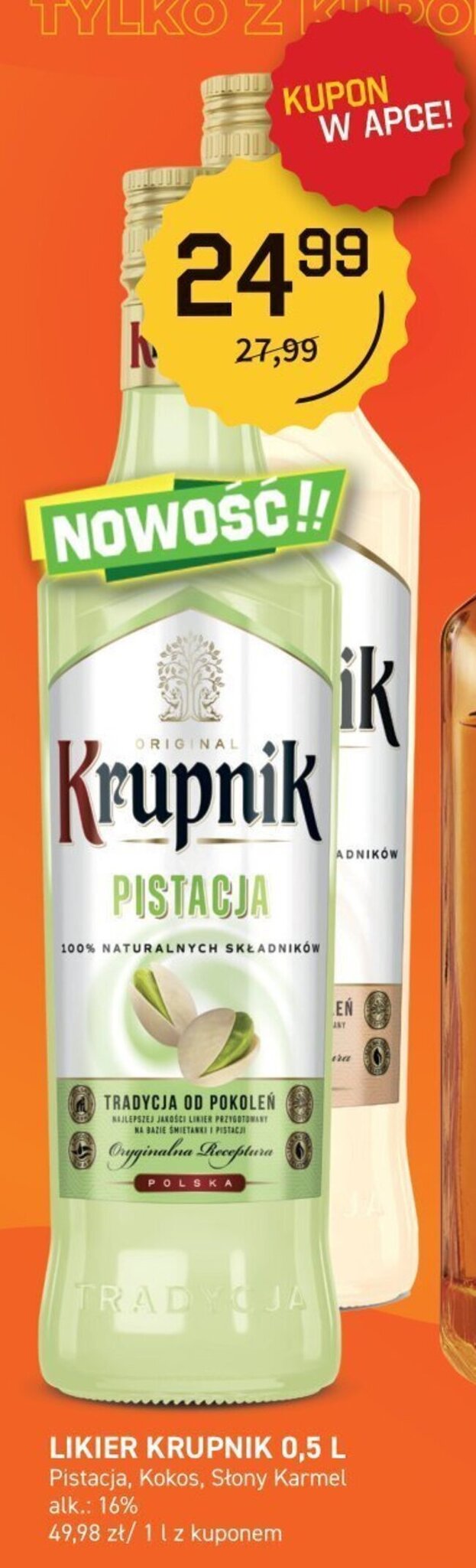 Duży Ben Krupnik LIKIER 0,5l oferta