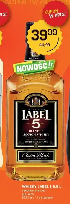 Duży Ben LABEL 5 WHISKY 0,5 L oferta