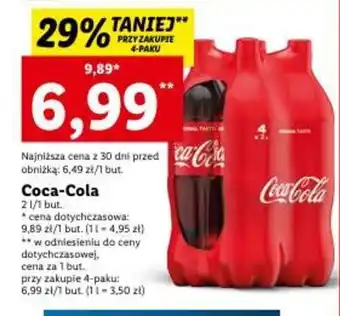 Lidl Coca-Cola Napój 2l oferta