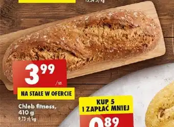 Biedronka Chleb fitness, 410 g 9,73 zł/kg oferta