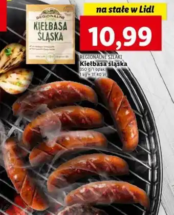 Lidl REGIONALNE SZLAKI Kiełbasa śląska 350 g oferta