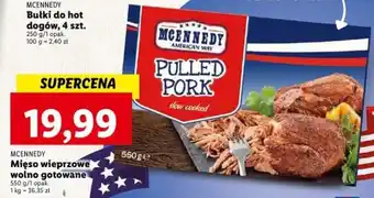 Lidl MCENNEDY Mięso wieprzowe wolno gotowane 550g oferta