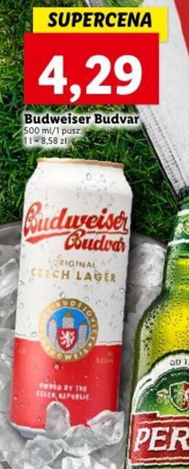 Lidl Budweiser Budvar 500ml oferta
