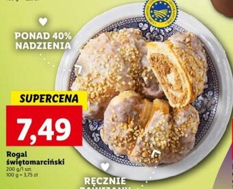 Lidl Rogal świętomarciński 200g oferta