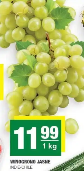 EuroSPAR WINOGRONO JASNE INDIE/CHILE 1kg oferta