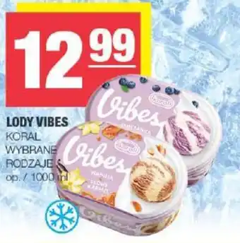 EuroSPAR LODY VIBES KORAL WYBRANE RODZAJE op. / 1000 ml oferta