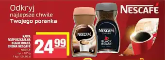 EuroSPAR KAWA ROZPUSZCZALNA BLACK ROAST, CREMA NESCAFÉ NESTLE 200g oferta