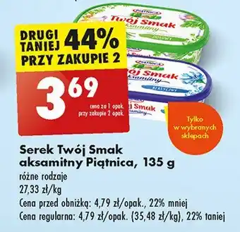 Netto Serek aksamitny ziołowy oferta
