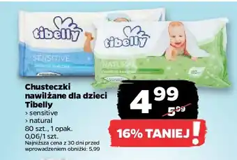 Netto Chusteczki nawilżane sensitive oferta
