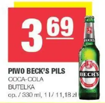 EuroSPAR PIWO BECK'S PILS COCA-COLA 330ml oferta