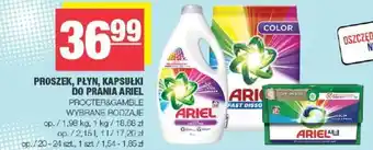 EuroSPAR PROSZEK, PŁYN, KAPSUŁKI DO PRANIA ARIEL PROCTER&GAMBLE 1,98kg/2,15l/20-24szt oferta