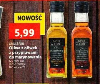 Lidl Oliwa z oliwek z przyprawami do marynowania oferta