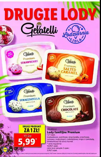 Lidl Lody premium dairy 1 SZT 1 L oferta