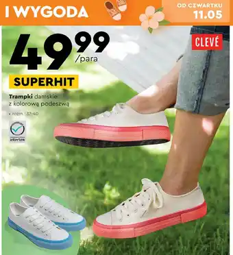 Biedronka Trampki damskie 37-40 oferta