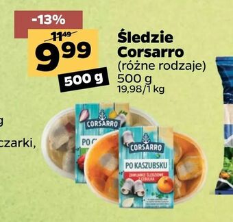 Netto Śledzie Corsarro oferta
