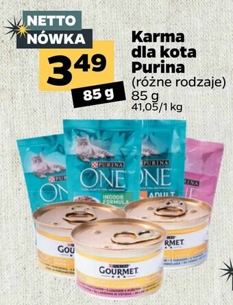 Netto Karma dla kota Purina oferta