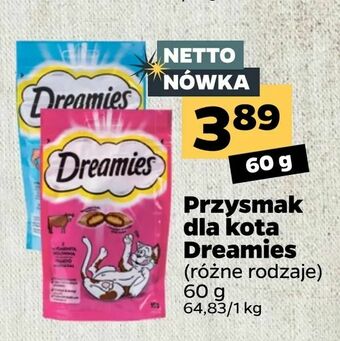 Netto Przysmak dla kota Dreamies oferta