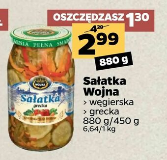 Netto Sałatka Wojna oferta