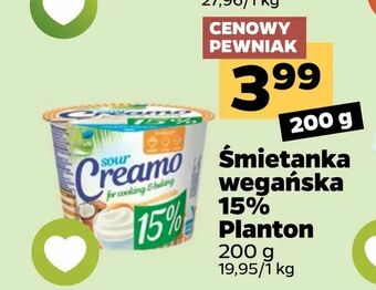 Netto Śmietanka wegańska 15% Planton oferta