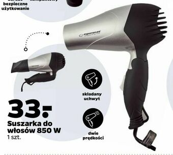Netto Suszarka do włosów 850 W oferta