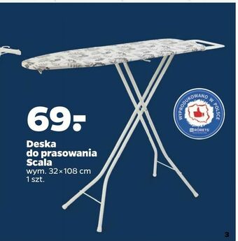 Netto Deska do prasowania Scala oferta