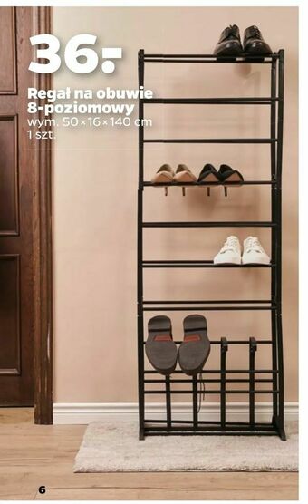 Netto Regał na obuwie 8-poziomowy oferta