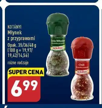 Młynek zioła włoskie