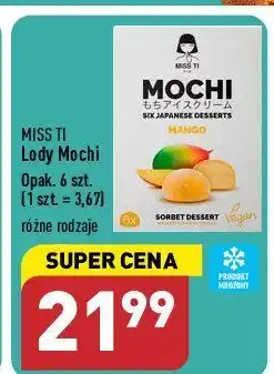 ALDI Lody mochi mango oferta