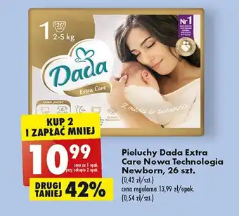 Biedronka Pieluszki dla dzieci newborn oferta