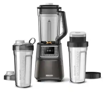 RTV EURO AGD Blender próżniowy sencor sbu 7878bk (czarny) z próżniową funkcją kielicha i bidonów oferta