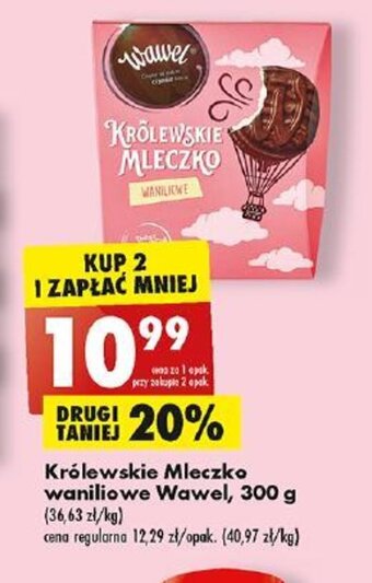 Biedronka Wawel Królewskie Mleczko waniliowe , 300 g oferta