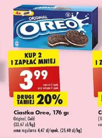 Biedronka Oreo Ciastka , 176 g oferta
