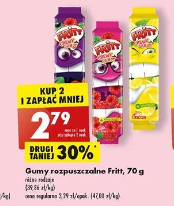 Gumy rozpuszczalne Fritt, 70 g